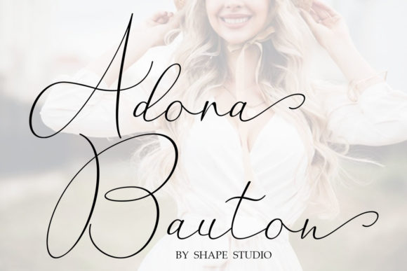 Adora Bauton: A Timeless Handwritten Font for Branding and Logos