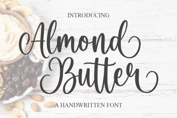Almond Butter: A Delicate Script Font for Modern Web Design