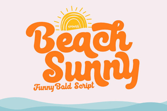 Beach Sunny: A Designer’s Take on This Lively Script Font