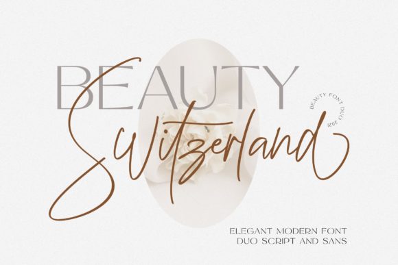 Beauty Switzerland: A Designer’s Journey with a Luxurious Script Font for Branding