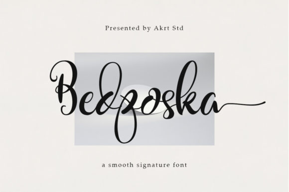 Bedposka: The Script Font That Elevates Campaign Visuals