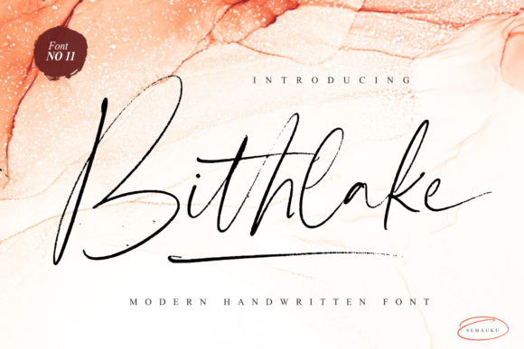 Bithlake Font: A Designer’s Review of This Elegant Script Amp Typeface