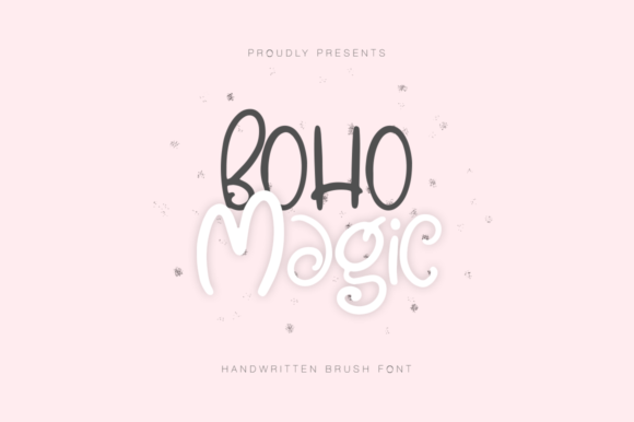 Boho Magic: A Whimsical Script Font for Editorial Design and Digital Publishing