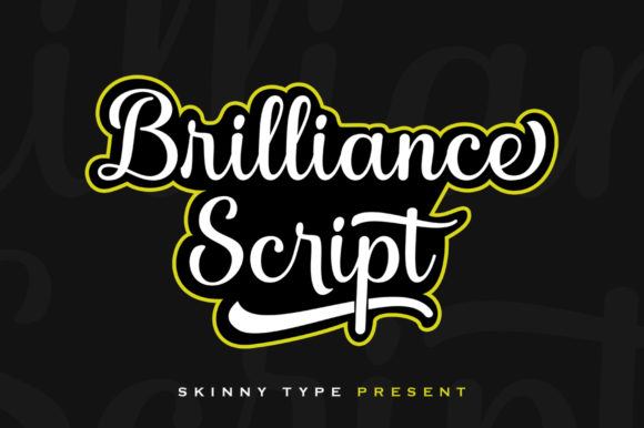 Brilliance: A Stylish Script Font That Elevates Editorial Design
