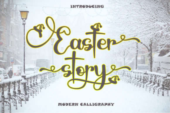Easter Story Font: Elevate Your Brand with Elegant Typography
