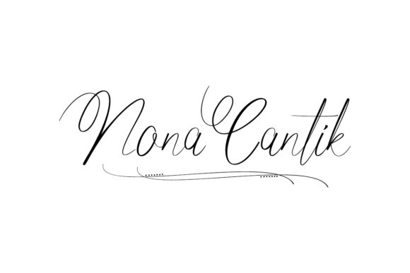 Elevating Brand Identity with the Nona Cantik Handwritten Font