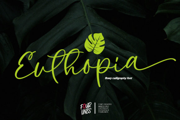 Euthopia: A Designer’s Take on This Expressive Script Font