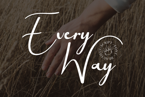 Every Way Font: Elevating Your Brand with Elegant Handwritten Style