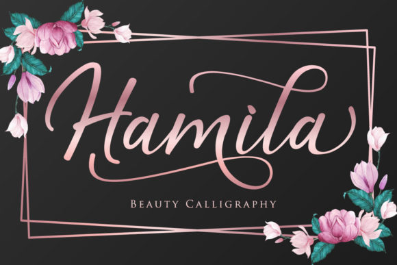 Hamila: A Script Font That Elevates Small Business Branding