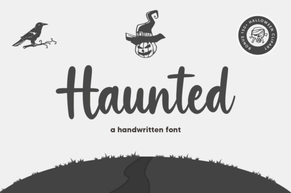 Haunted Font: Elevating Web Design with Elegant Script Typography