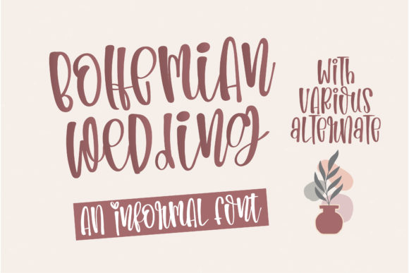 How the Bohemian Wedding Font Transformed My Small Business Branding