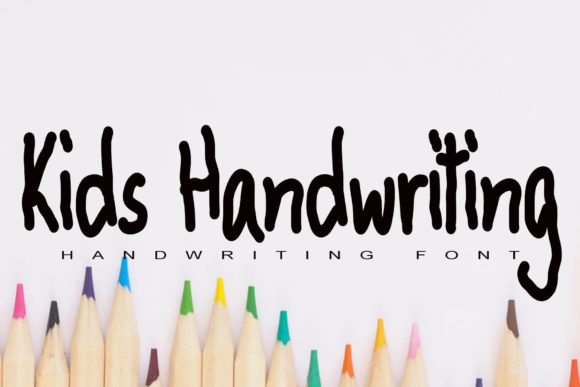 Kids Handwriting: A Fresh Script Amp Font for Playful Branding Projects