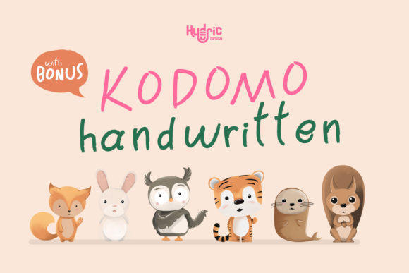 Kodomo Handwritten: A Playful Script Font for Modern Web Design Projects