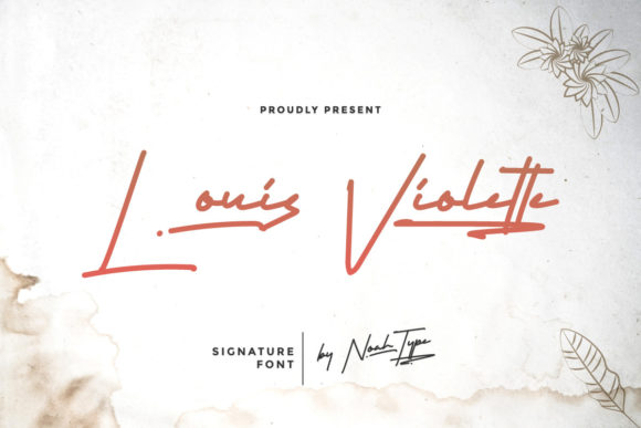 Louis Violette: Elevating Editorial Design with a Refined Script Font
