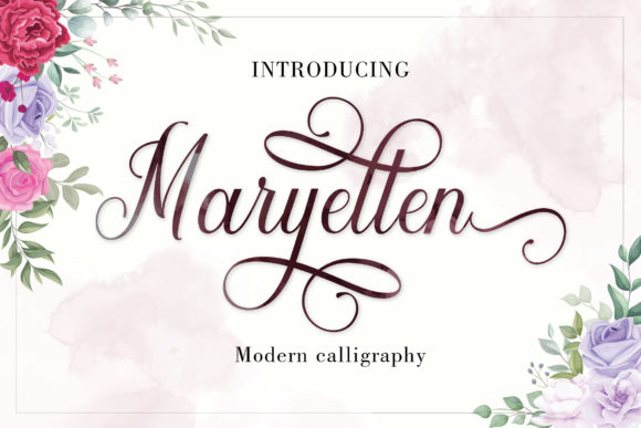 Maryellen: A Light Handwritten Font for Elegant Web Design