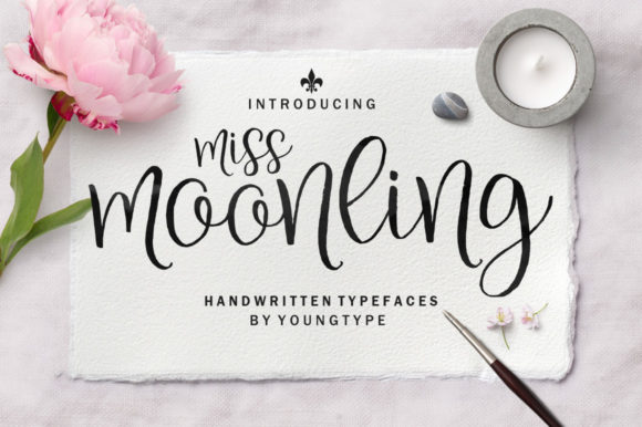 Miss Moonling: A Sweet Script Font for Scroll-Stopping Digital Campaigns