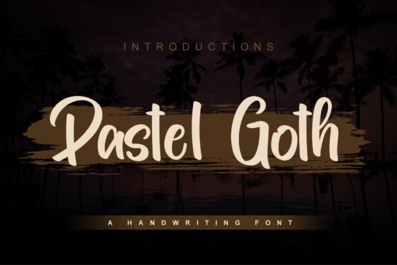 Pastel Goth: A Sweet and Dainty Font for Whimsical Editorial Design
