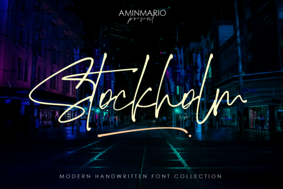 Stockholm: The Handwritten Font That Elevates Small Business Branding