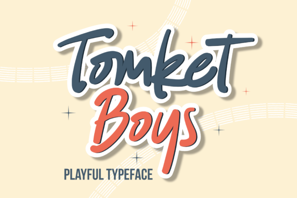 Tomket Boys: A Quirky Handwritten Font for Modern Editorial Design