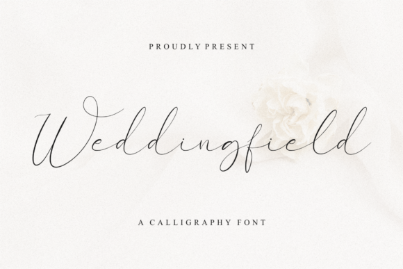Weddingfield: A Chic Script Font for Elegant Editorial Design