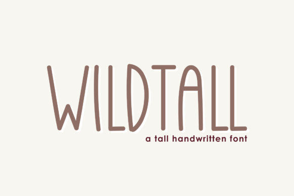 Wildtall: A Designer’s Go-To Handwritten Font for Warm Branding Projects